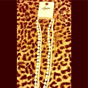 🎁NEW bundle of 1 Lovisa Long necklace & 1 goldtone bracelet